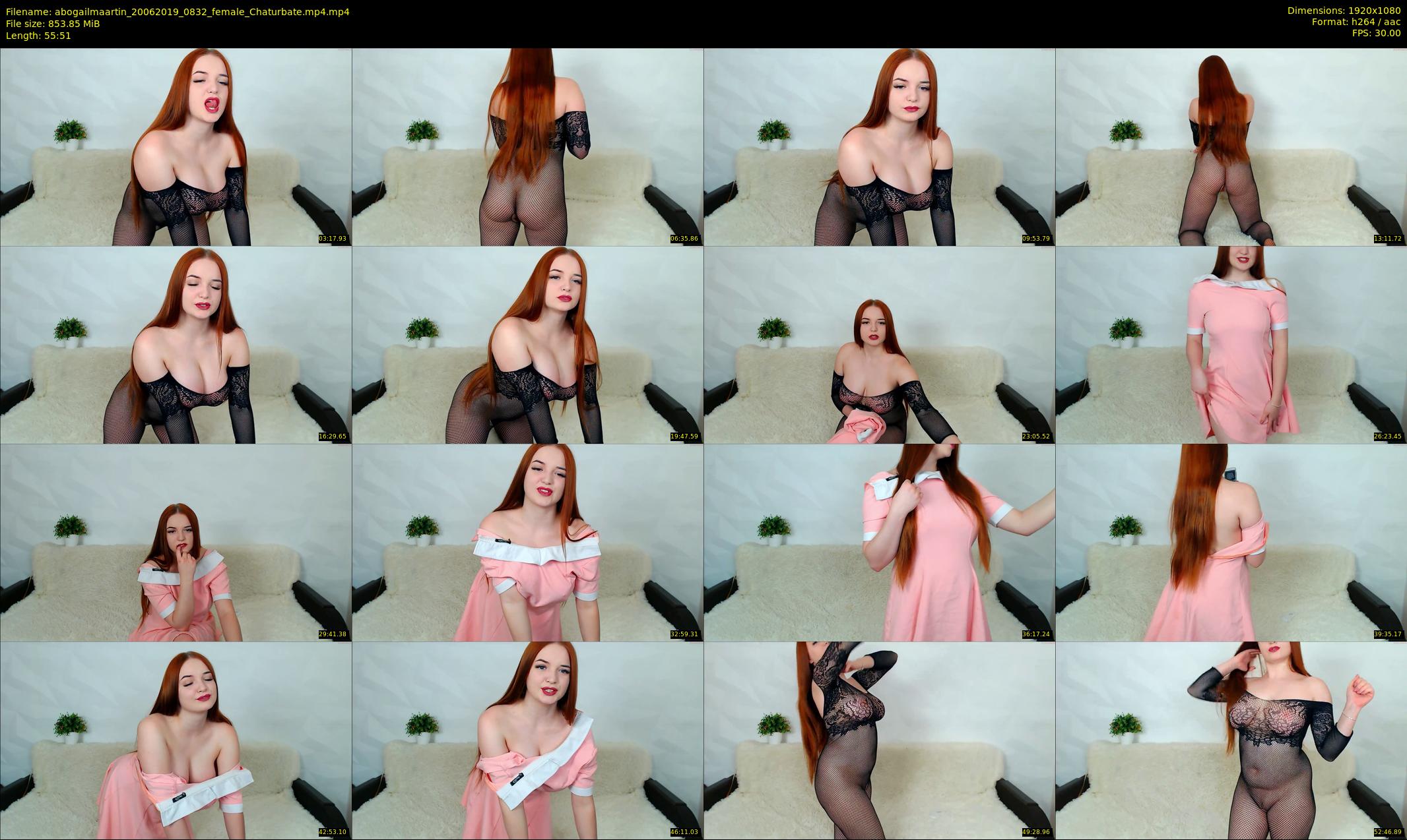 abogailmaartin — 56 minute Chaturbate female cam show recording, 1080p, Jun 20, 2019