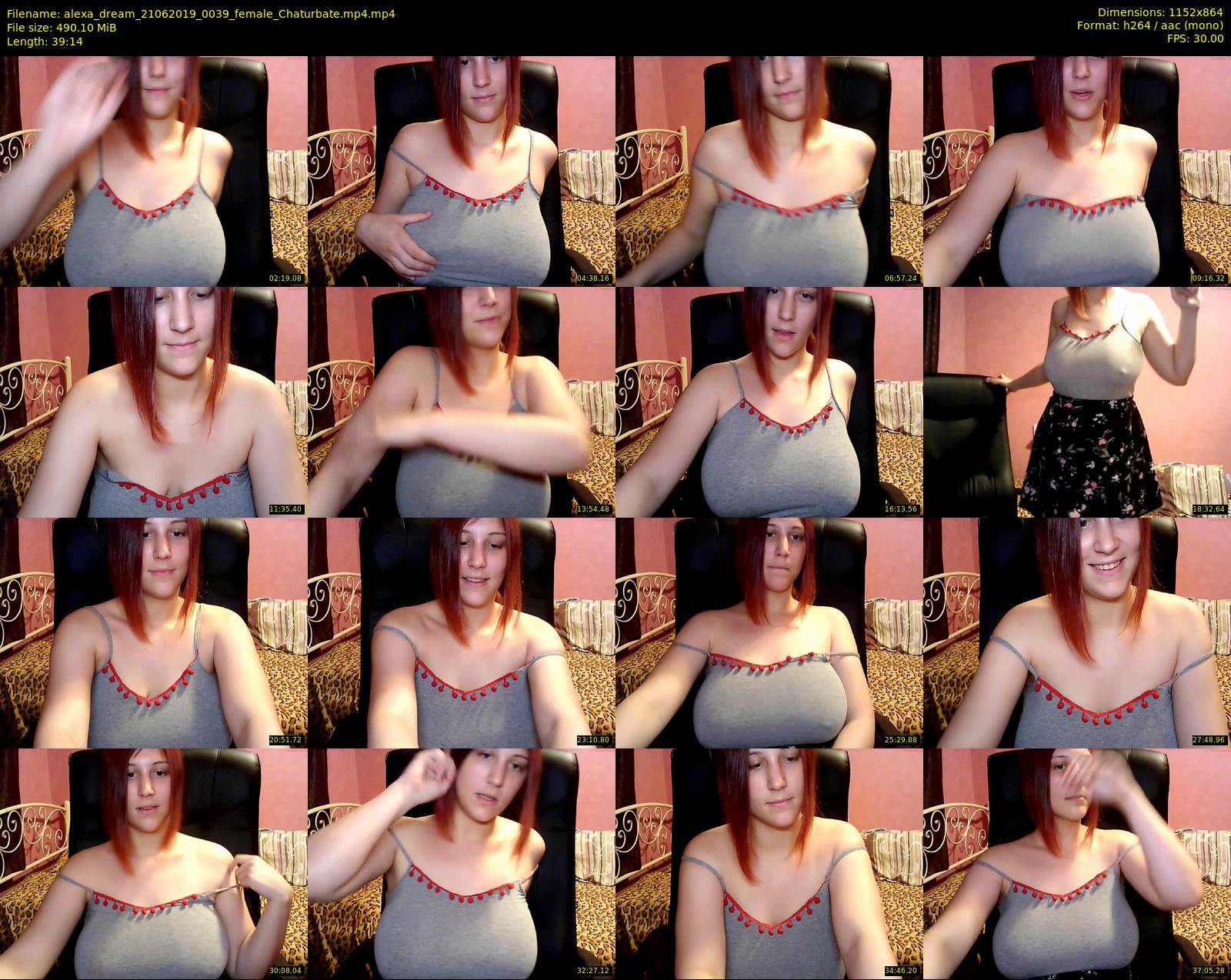 alexa_dream — 40 minute Chaturbate female cam show recording, 720p, Jun 21, 2019