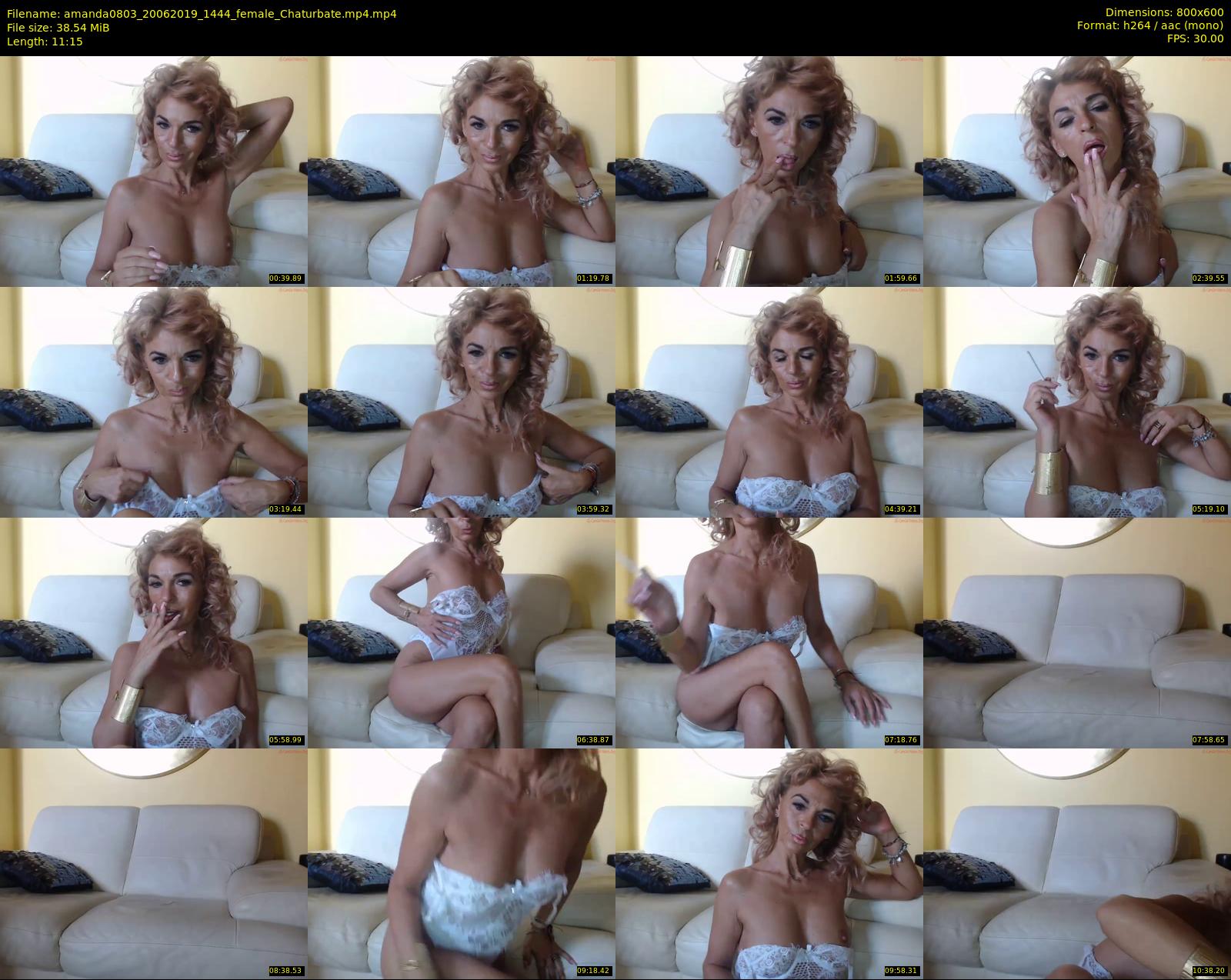 amanda0803 — 12 minute Chaturbate female cam show recording, 480p, Jun 20, 2019