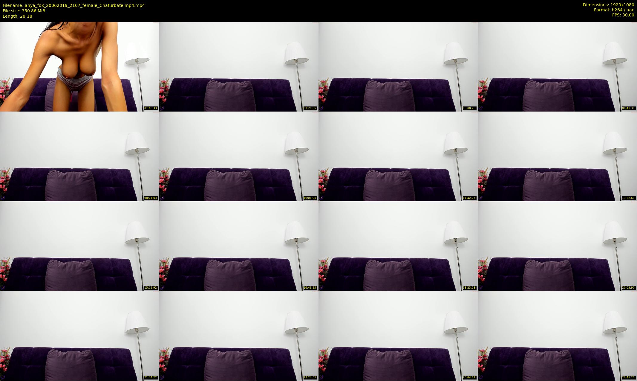 anya_fox — 29 minute Chaturbate female cam show recording, 1080p, Jun 20, 2019
