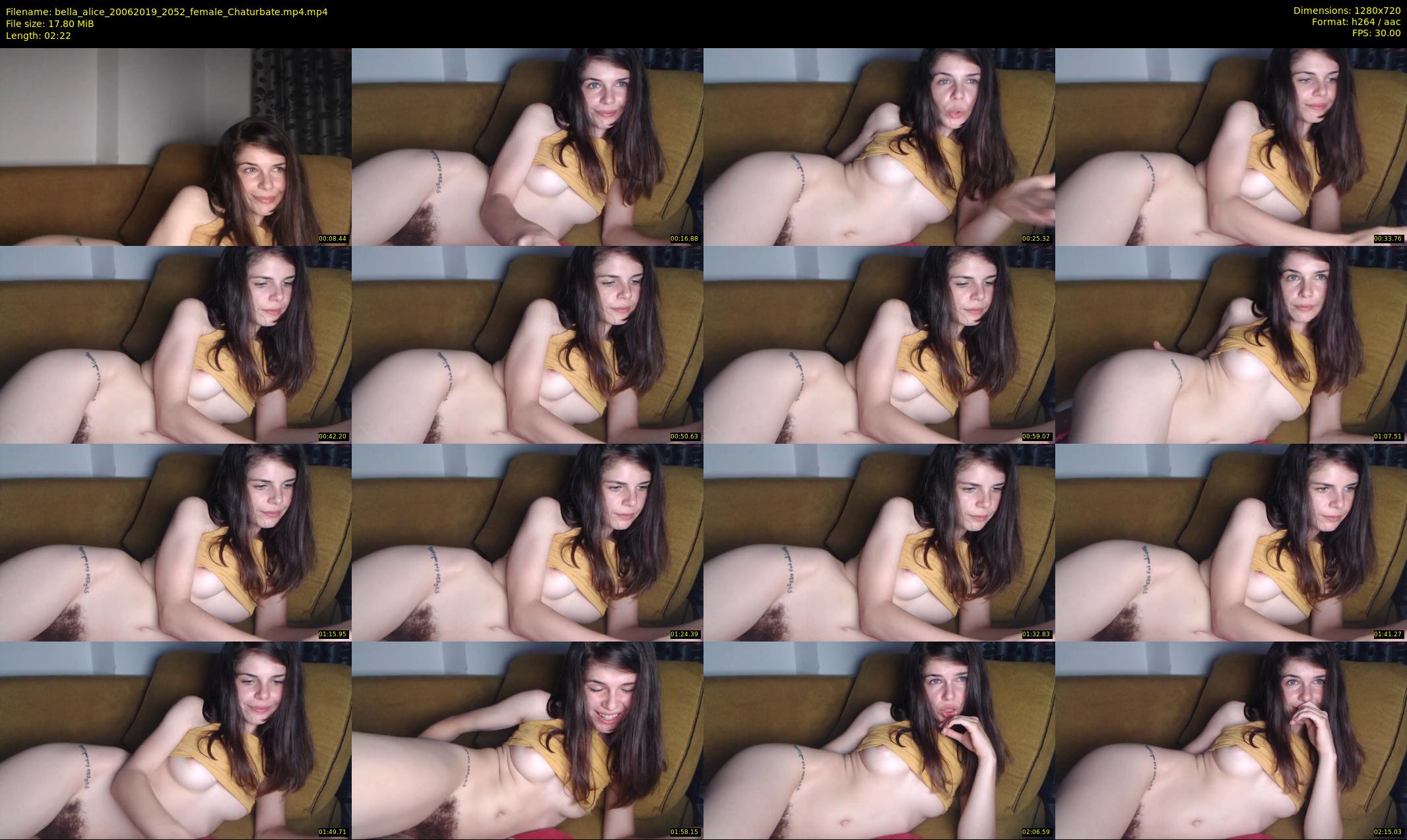 bella_alice — 3 minute Chaturbate female cam show recording, 720p, Jun 20, 2019