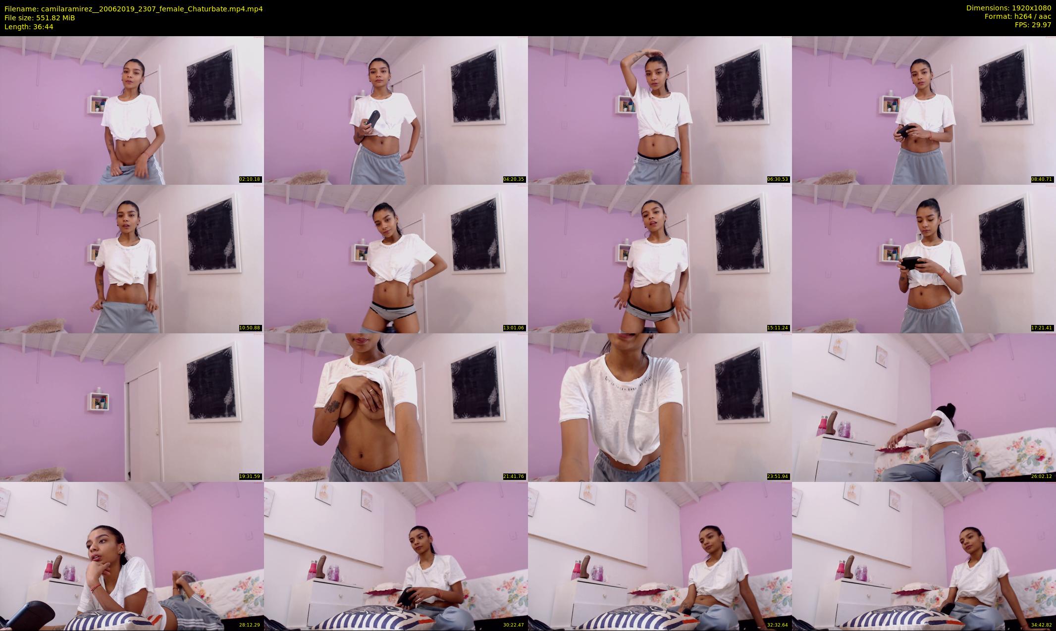 camilaramirez_ — 37 minute Chaturbate female cam show recording, 1080p, Jun 20, 2019
