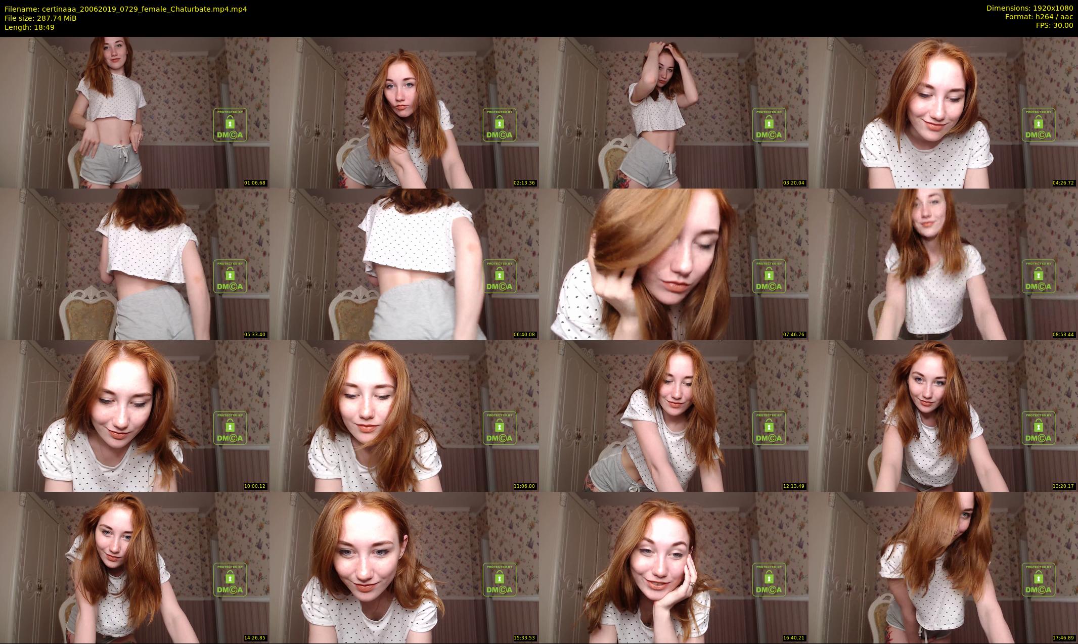 certinaaa — 19 minute Chaturbate female cam show recording, 1080p, Jun 20, 2019