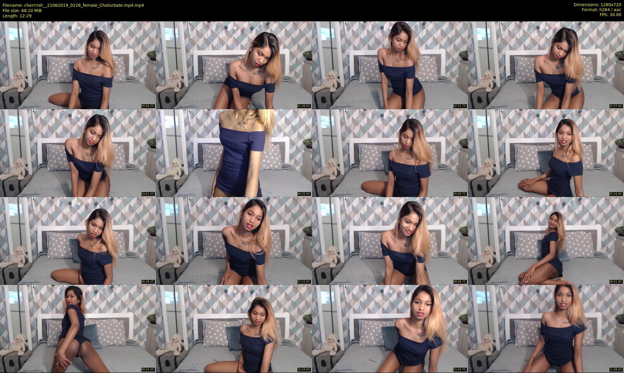 cherrrish_ — 13 minute Chaturbate female cam show recording, 720p, Jun 21, 2019