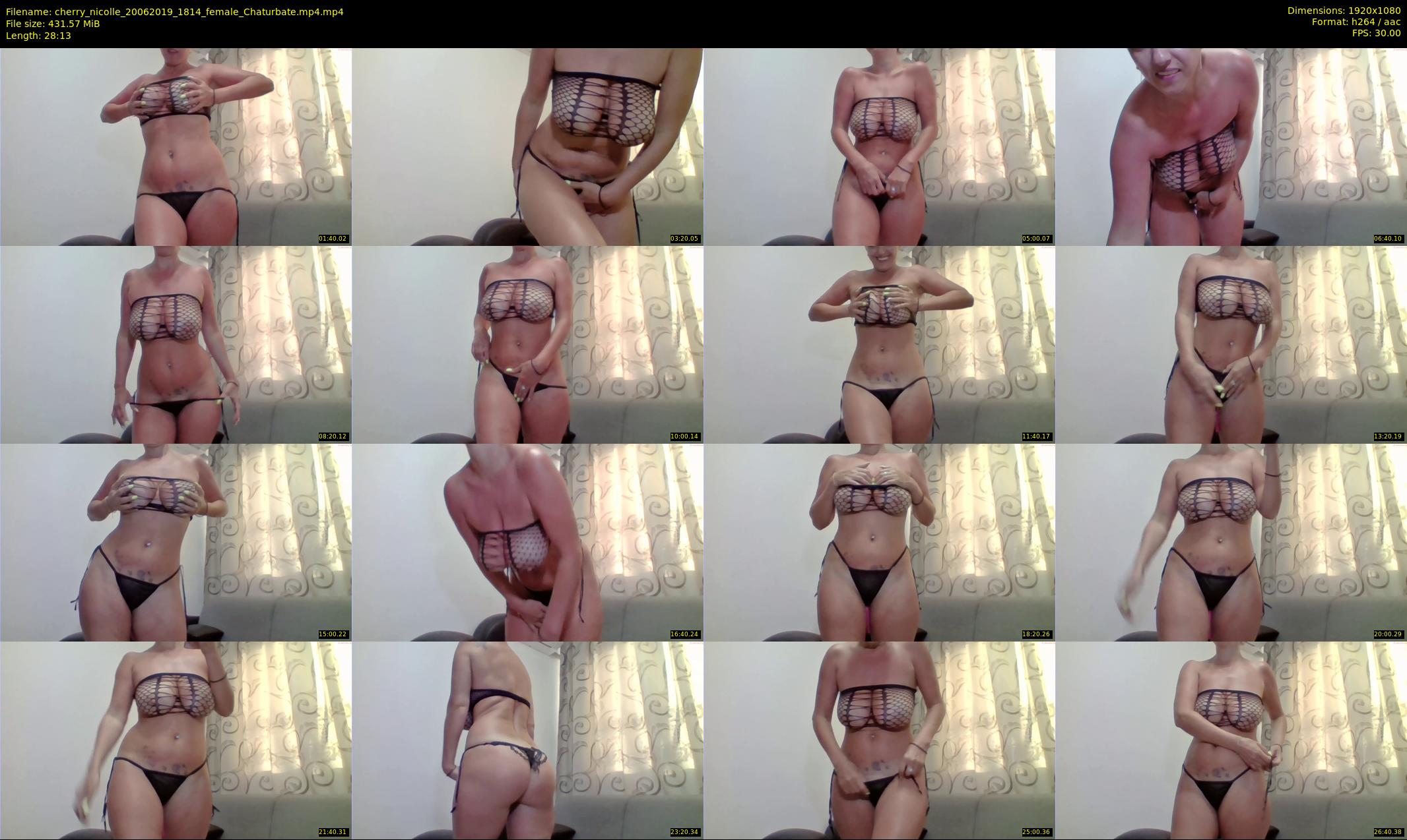 cherry_nicolle — 29 minute Chaturbate female cam show recording, 1080p, Jun 20, 2019