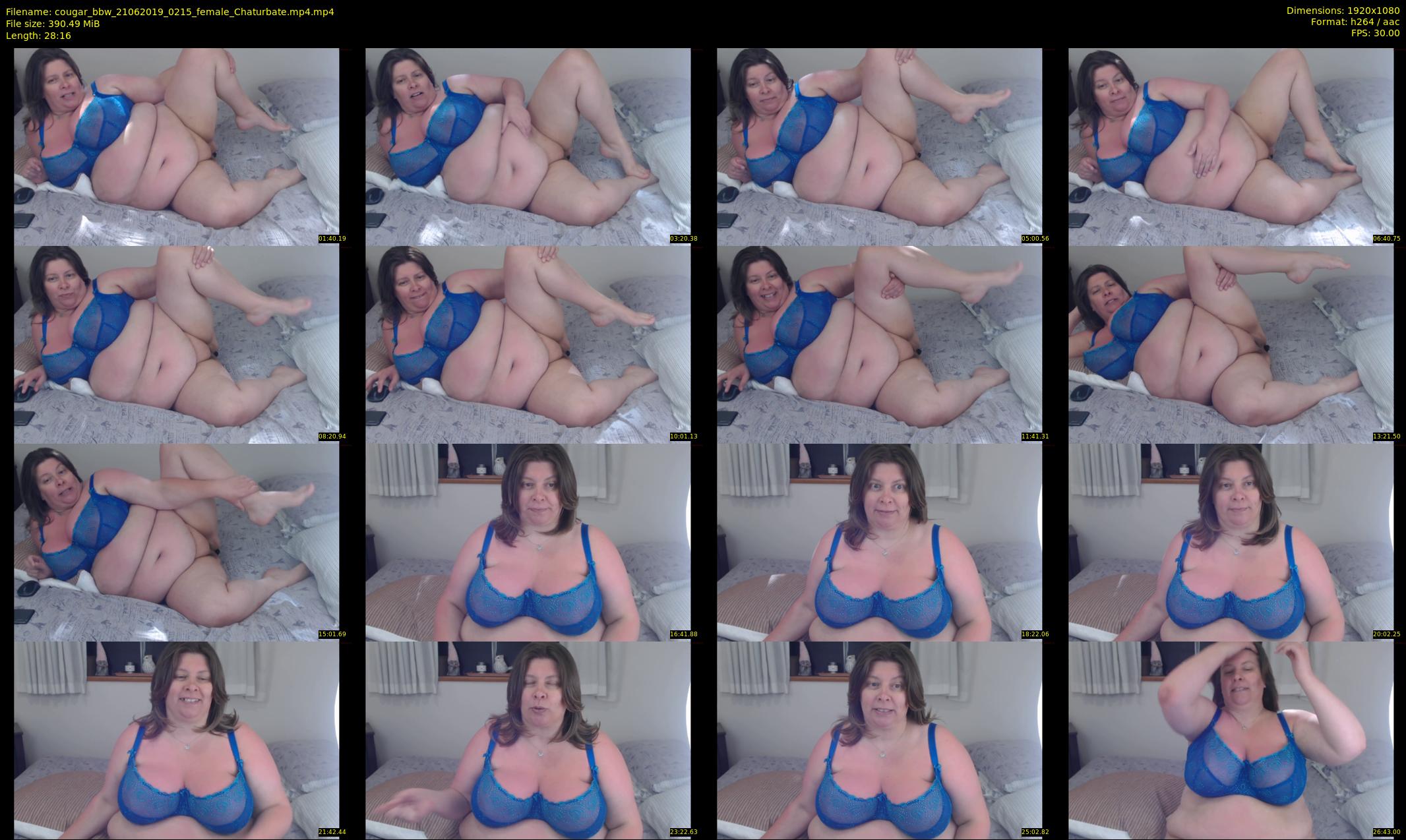 cougar_bbw — 29 minute Chaturbate female cam show recording, 1080p, Jun 21, 2019