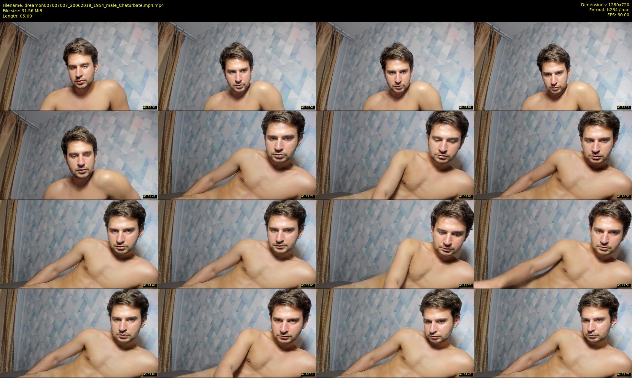 dreamon007007007 — 6 minute Chaturbate male cam show recording, 720p, Jun 20, 2019