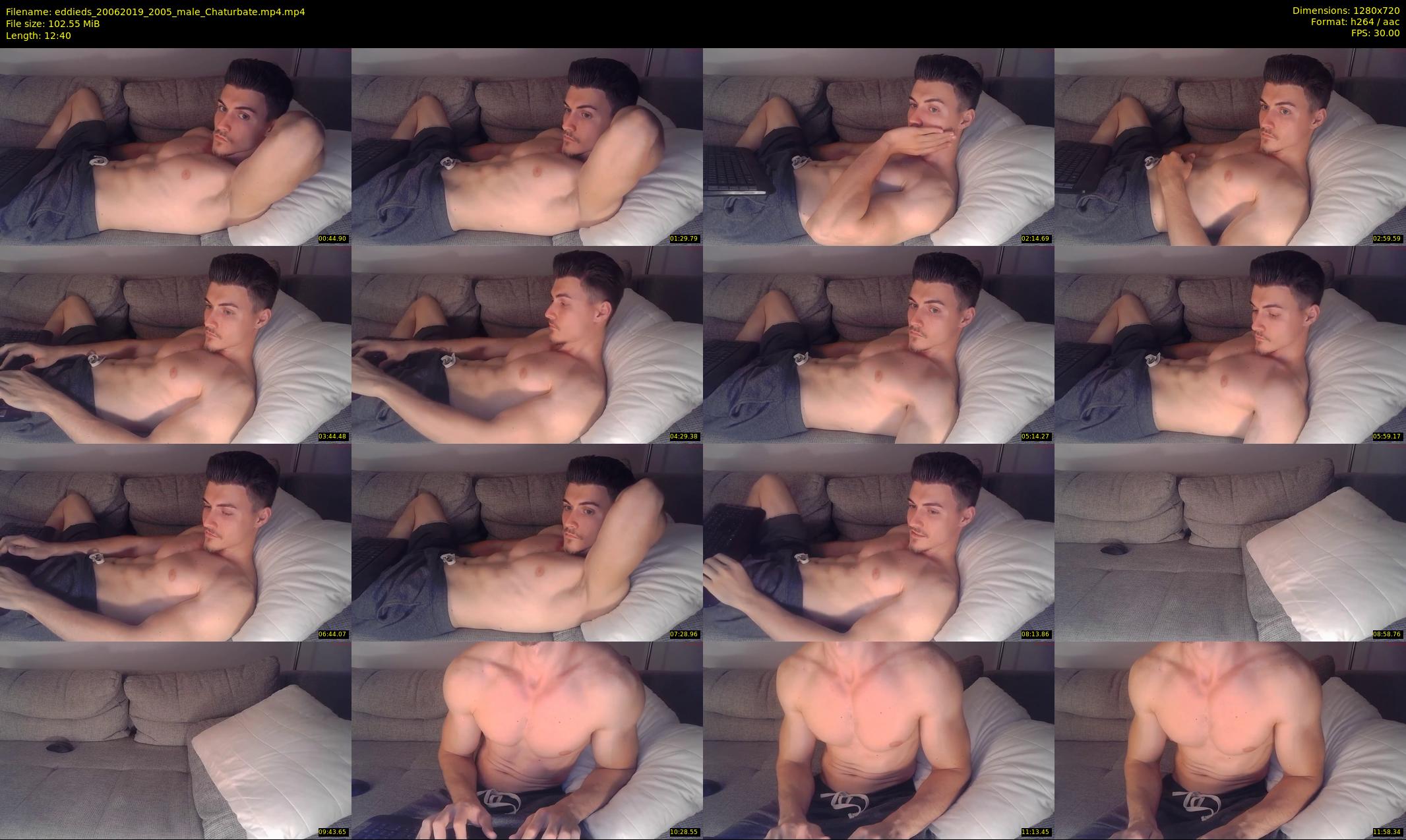 eddieds — 13 minute Chaturbate male cam show recording, 720p, Jun 20, 2019