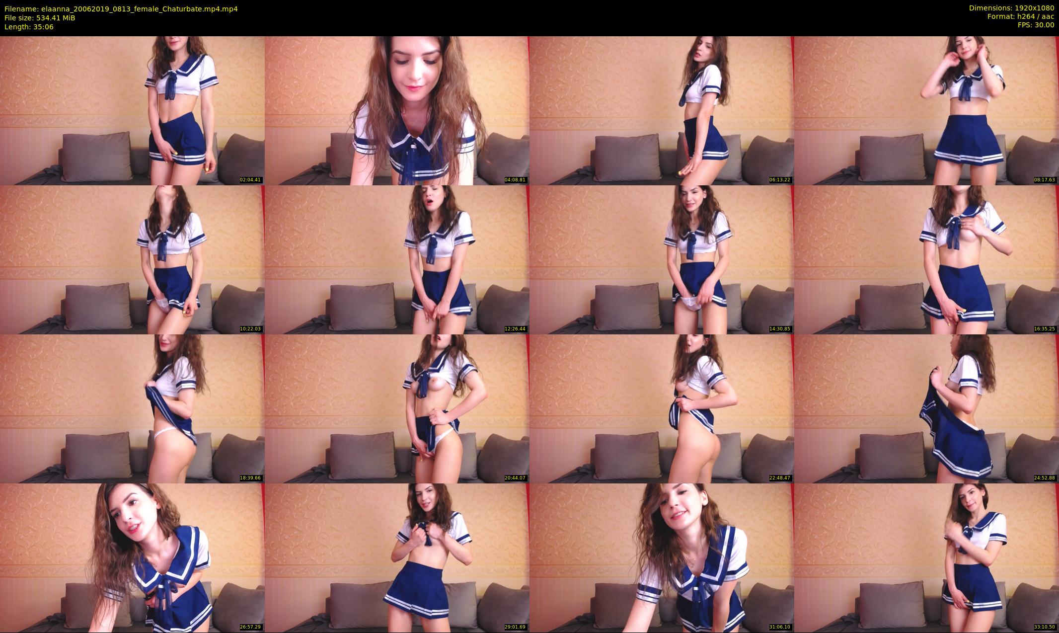 elaanna — 36 minute Chaturbate female cam show recording, 1080p, Jun 20, 2019
