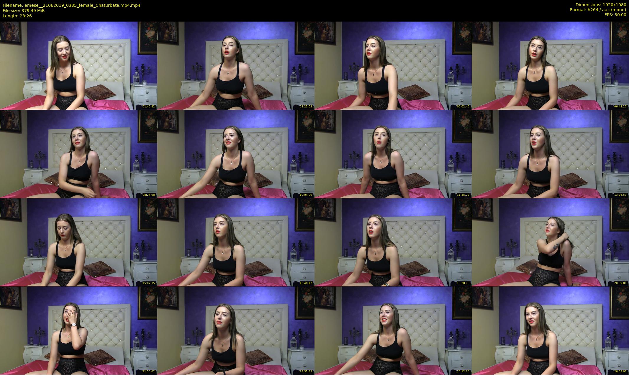emese_ — 29 minute Chaturbate female cam show recording, 1080p, Jun 21, 2019