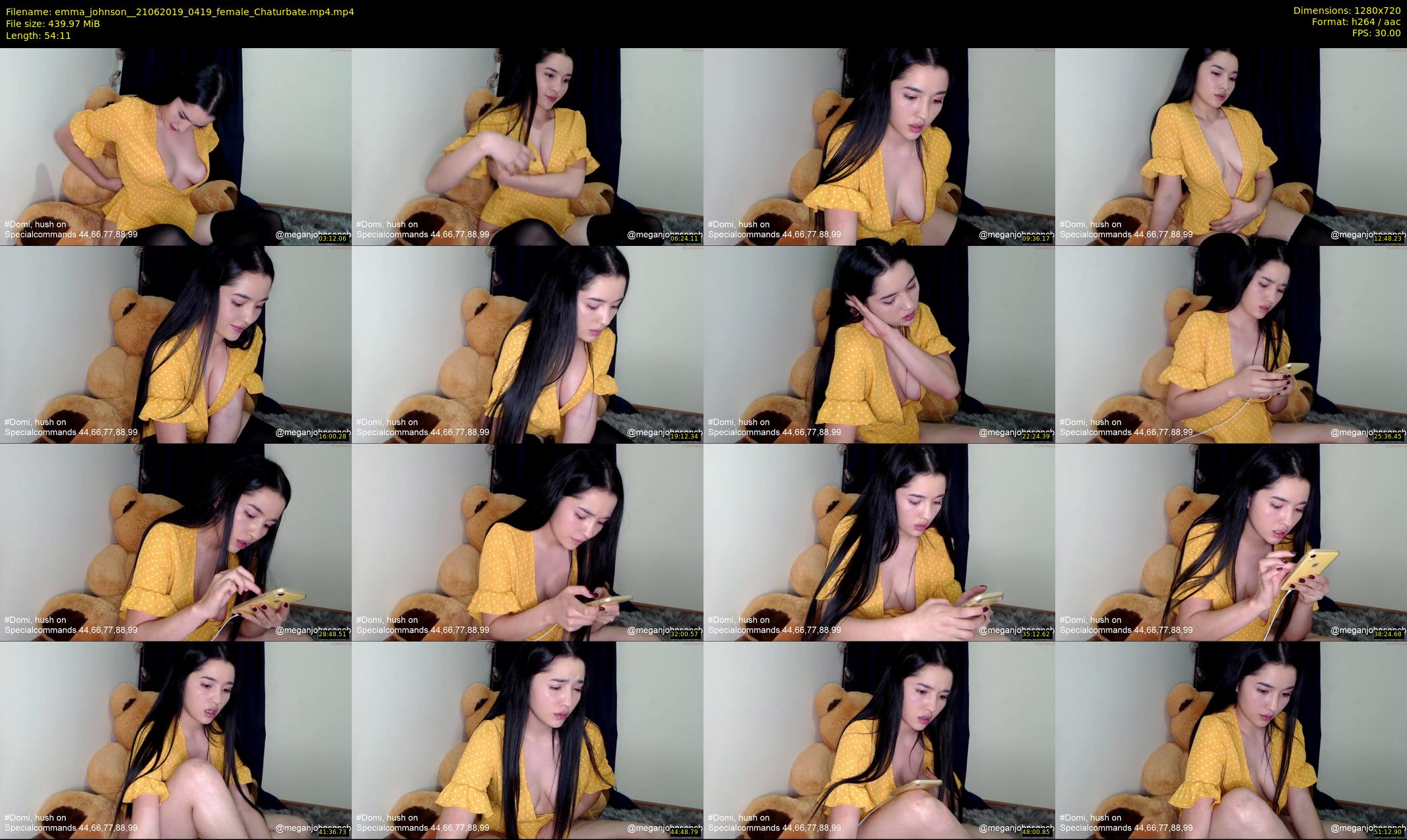 emma_johnson_ — 55 minute Chaturbate female cam show recording, 720p, Jun 21, 2019
