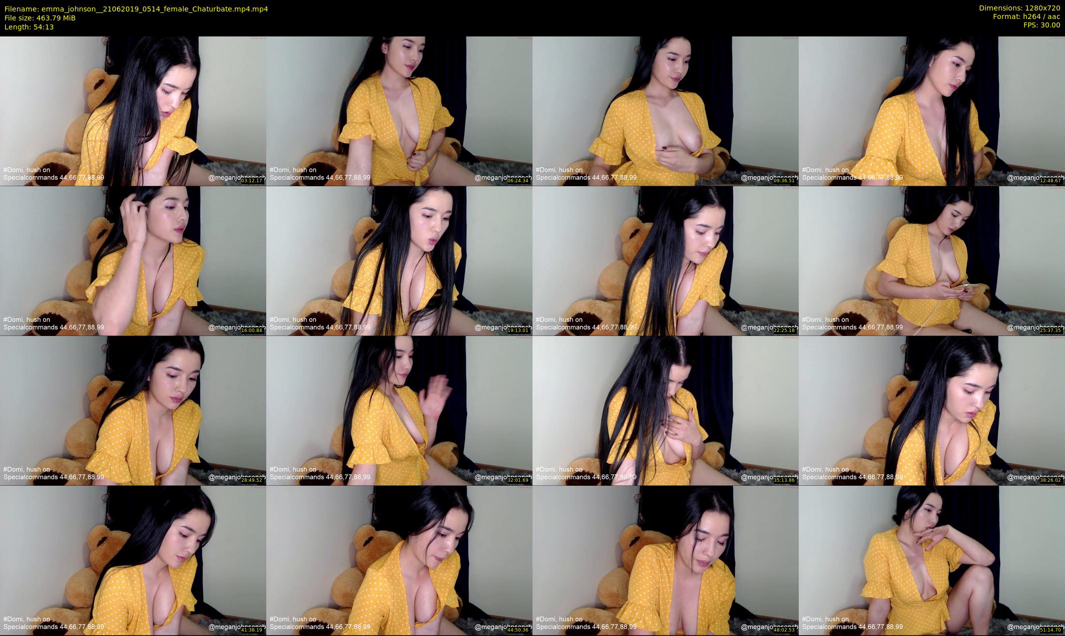 emma_johnson_ — 55 minute Chaturbate female cam show recording, 720p, Jun 21, 2019