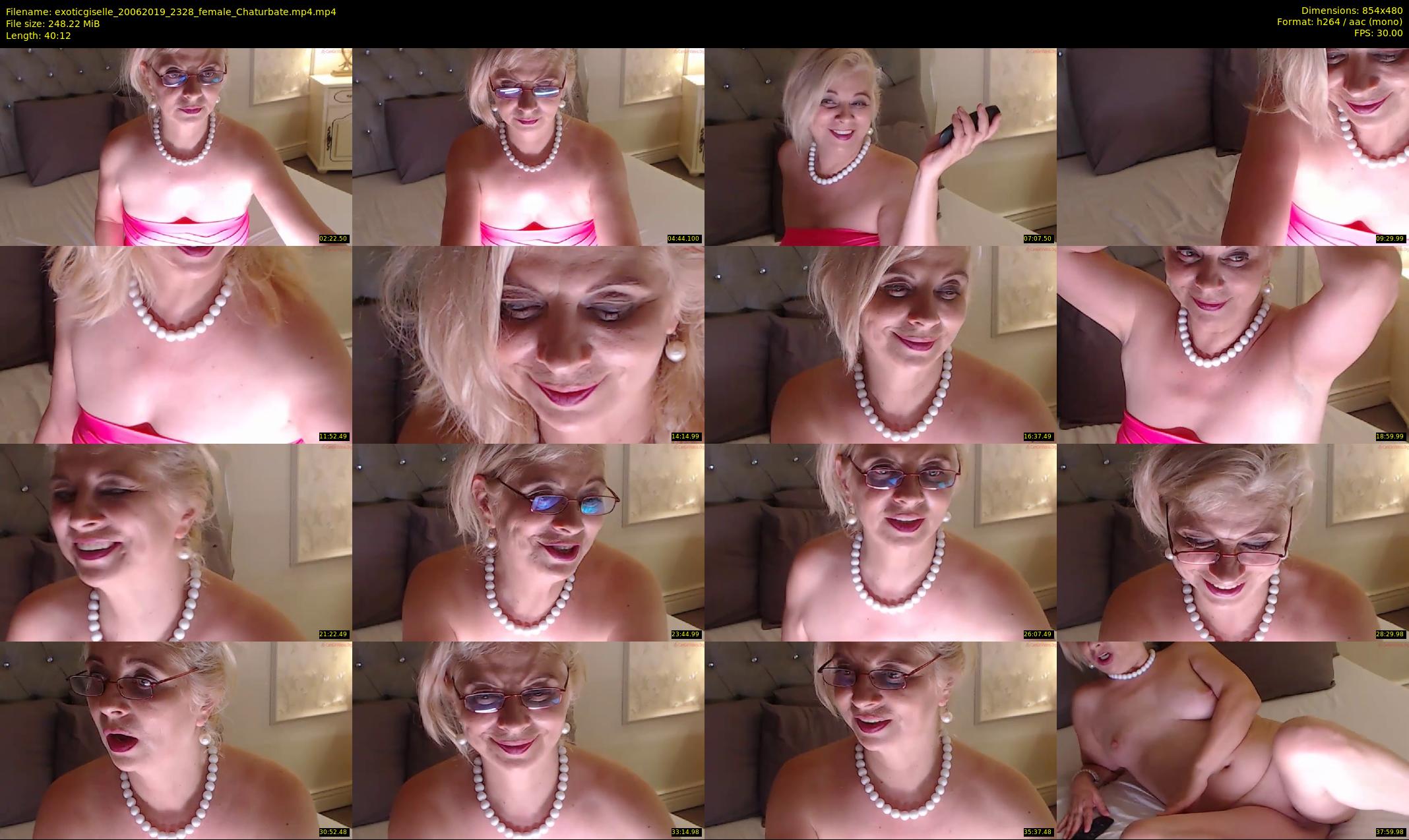 exoticgiselle — 41 minute Chaturbate female cam show recording, 480p, Jun 20, 2019