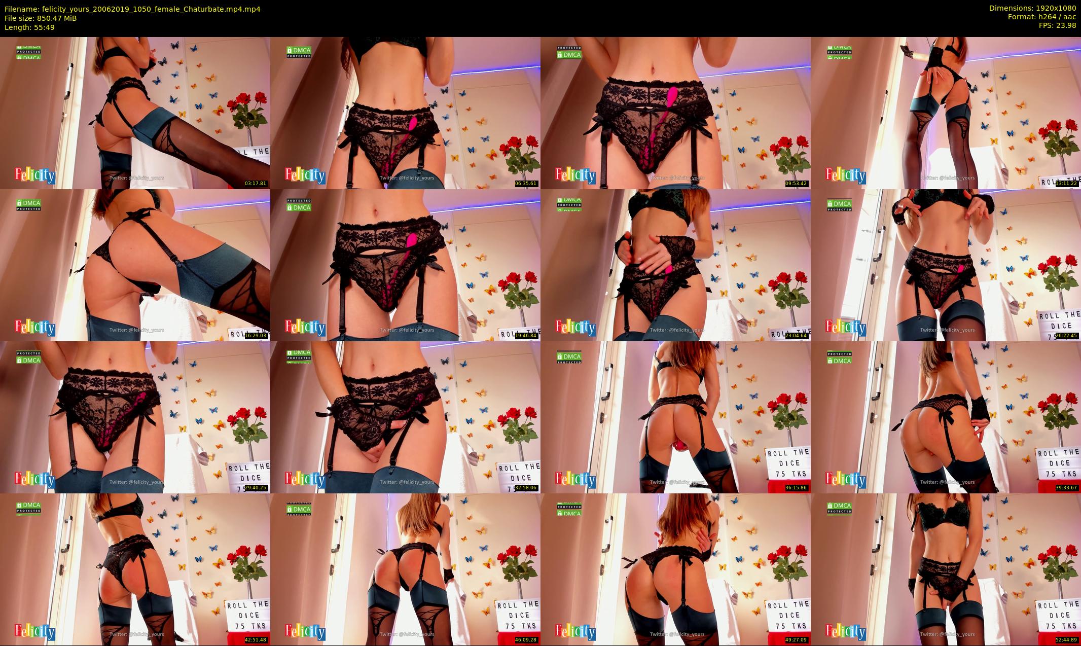 felicity_yours — 56 minute Chaturbate female cam show recording, 1080p, Jun 20, 2019