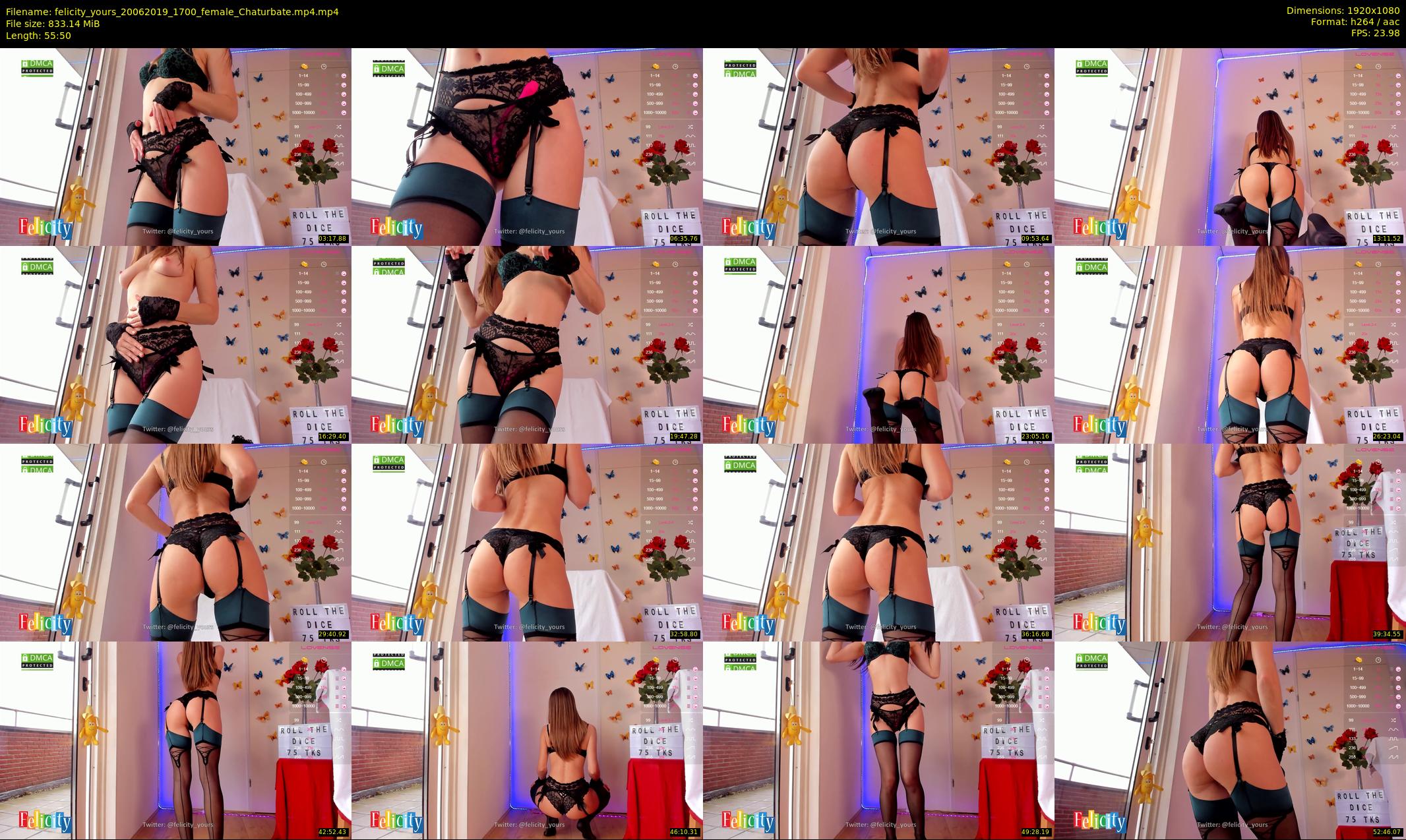 felicity_yours — 56 minute Chaturbate female cam show recording, 1080p, Jun 20, 2019