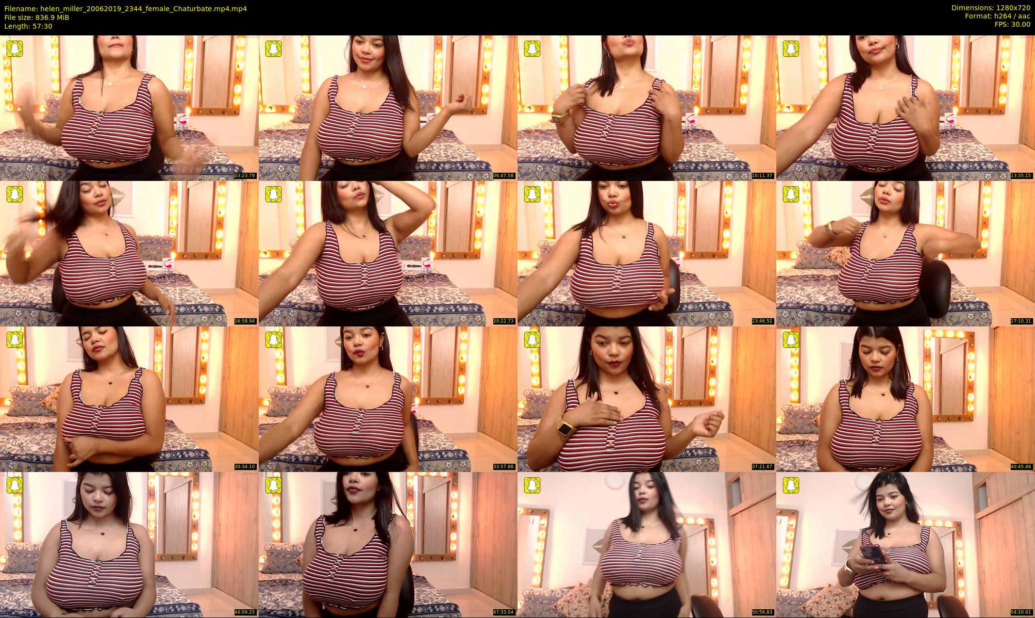 helen_miller — 58 minute Chaturbate female cam show recording, 720p, Jun 20, 2019