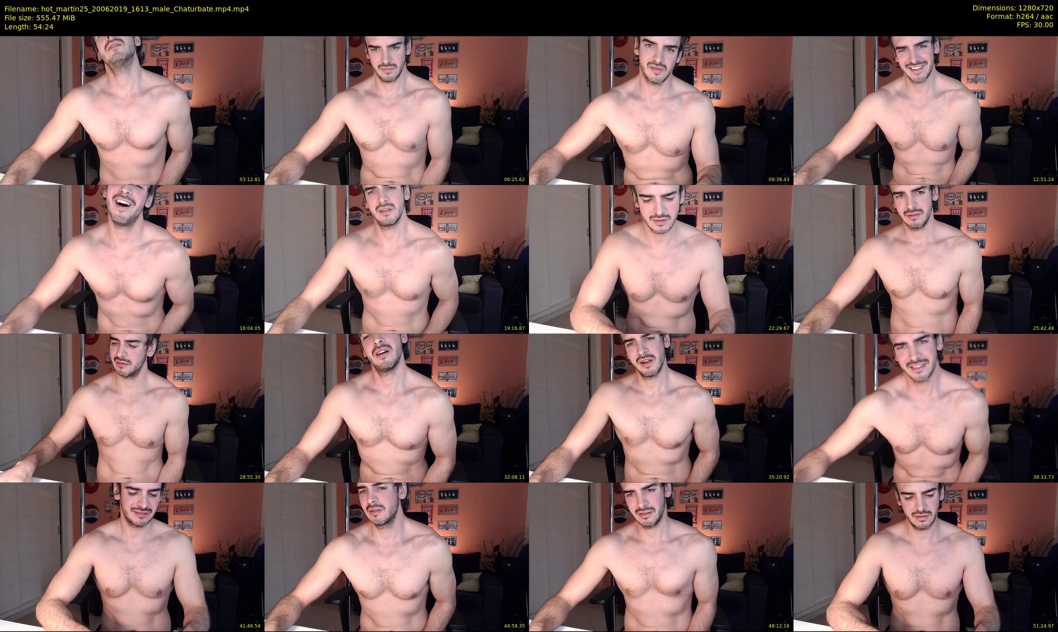 hot_martin25 — 55 minute Chaturbate male cam show recording, 720p, Jun 20, 2019