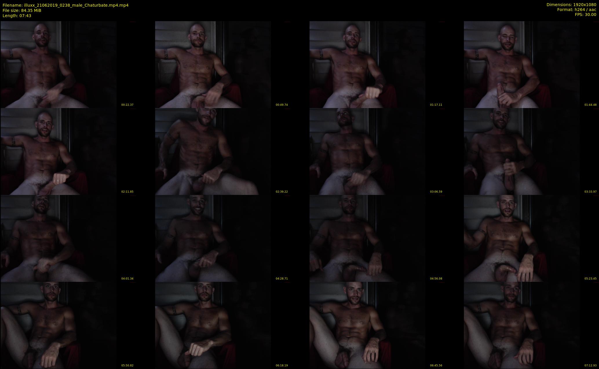 illuxx — 8 minute Chaturbate male cam show recording, 1080p, Jun 21, 2019