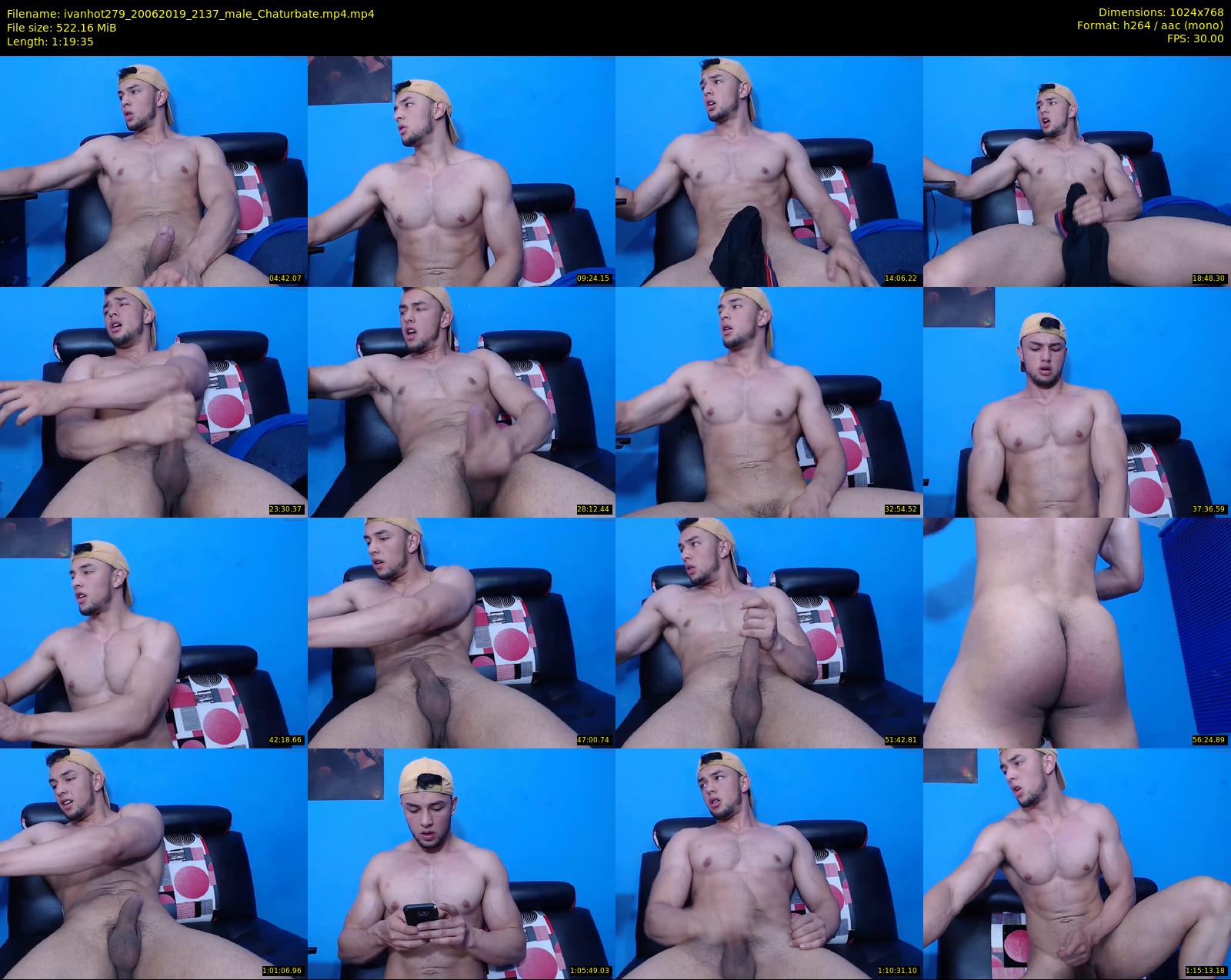ivanhot279 — 80 minute Chaturbate male cam show recording, 720p, Jun 20, 2019