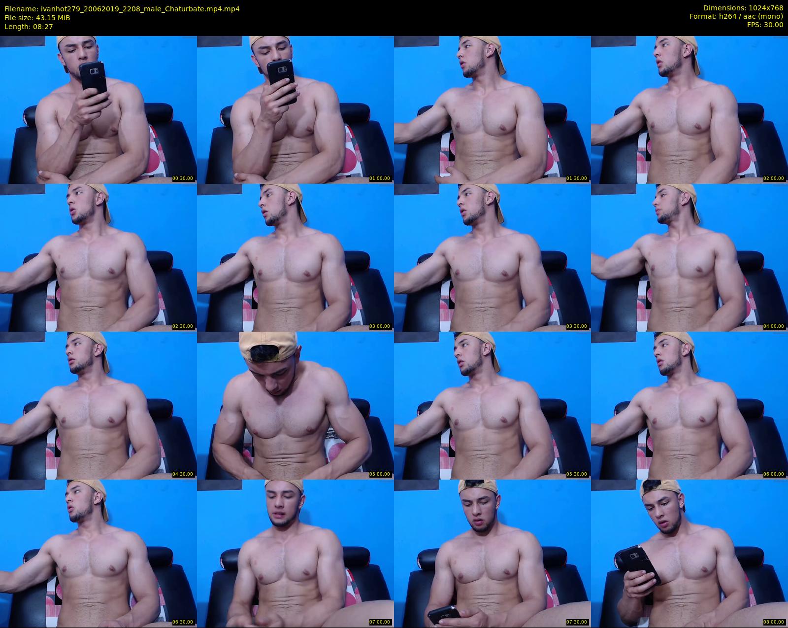 ivanhot279 — 9 minute Chaturbate male cam show recording, 720p, Jun 20, 2019