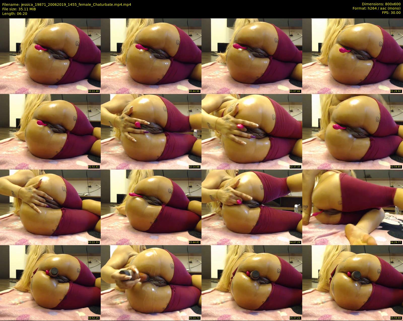jessica_19871 — 7 minute Chaturbate female cam show recording, 480p, Jun 20, 2019