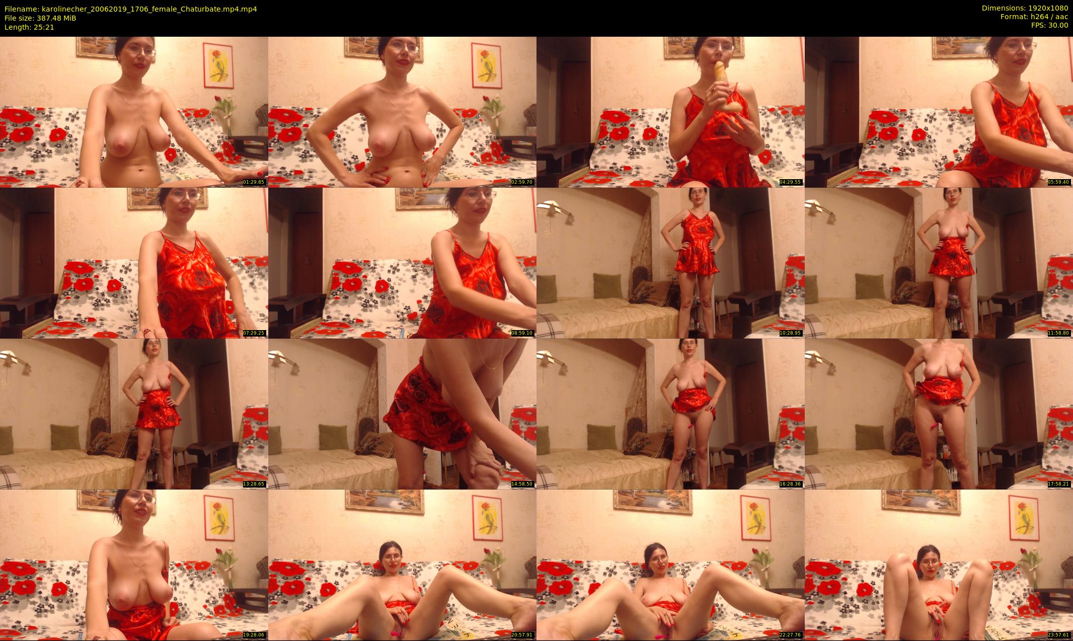 karolinecher — 26 minute Chaturbate female cam show recording, 1080p, Jun 20, 2019