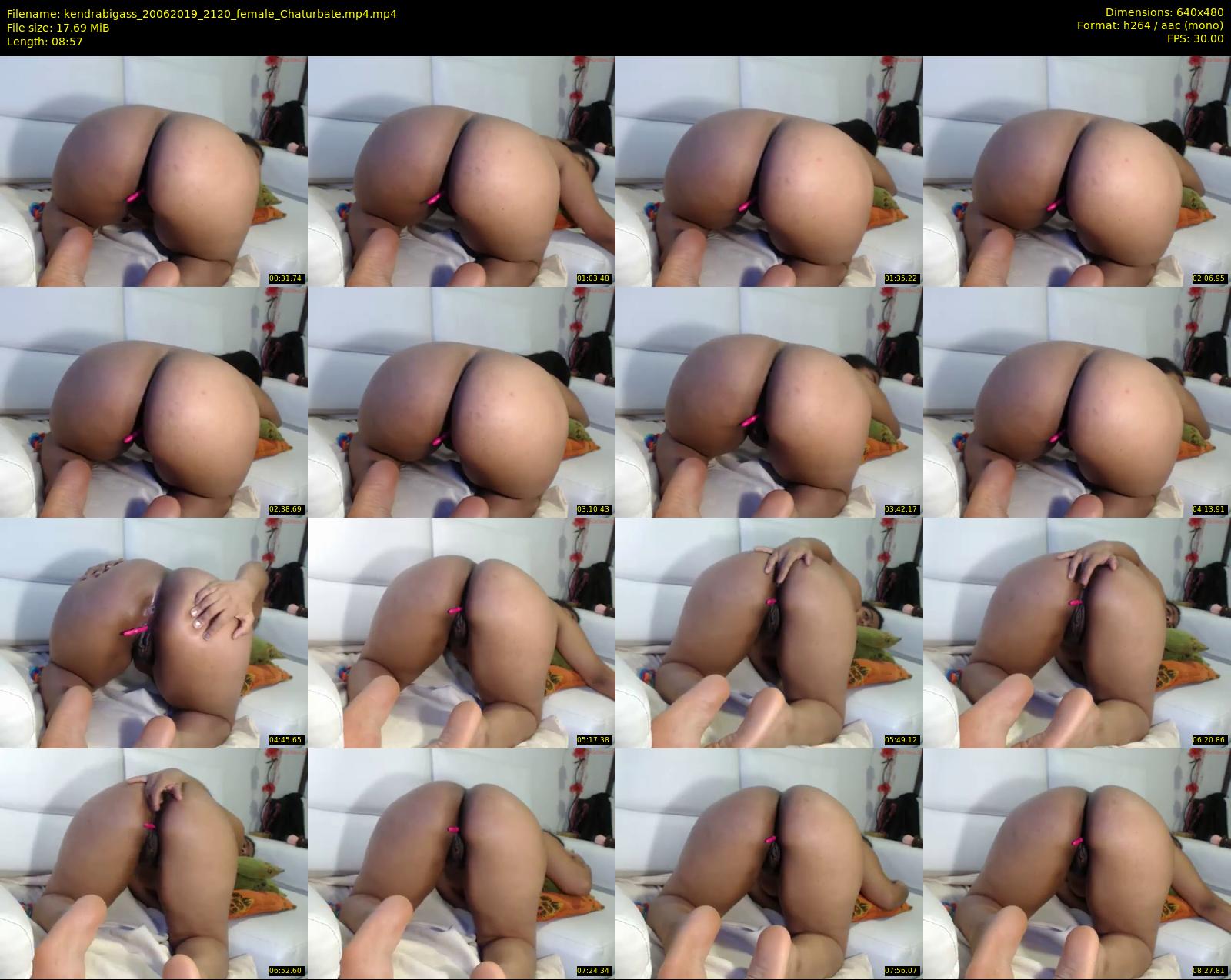 kendrabigass — 9 minute Chaturbate female cam show recording, 480p, Jun 20, 2019