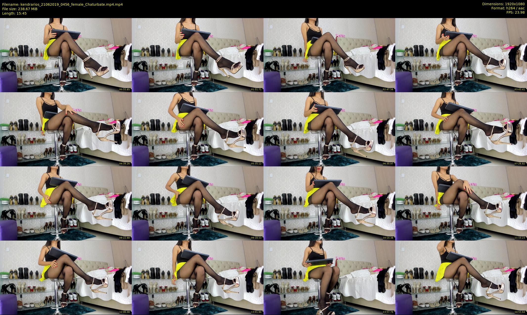 kendrarios — 16 minute Chaturbate female cam show recording, 1080p, Jun 21, 2019