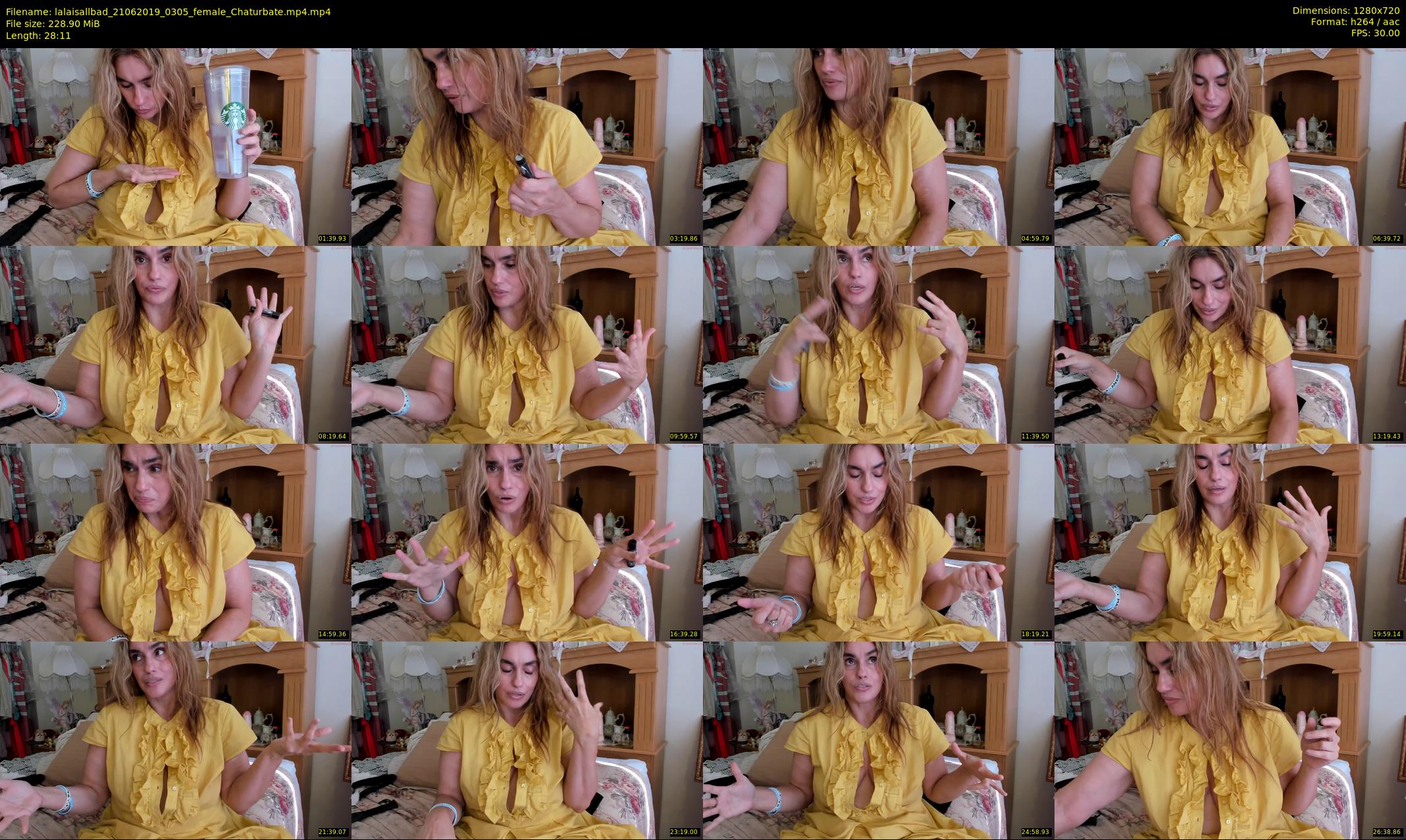 lalaisallbad — 29 minute Chaturbate female cam show recording, 720p, Jun 21, 2019