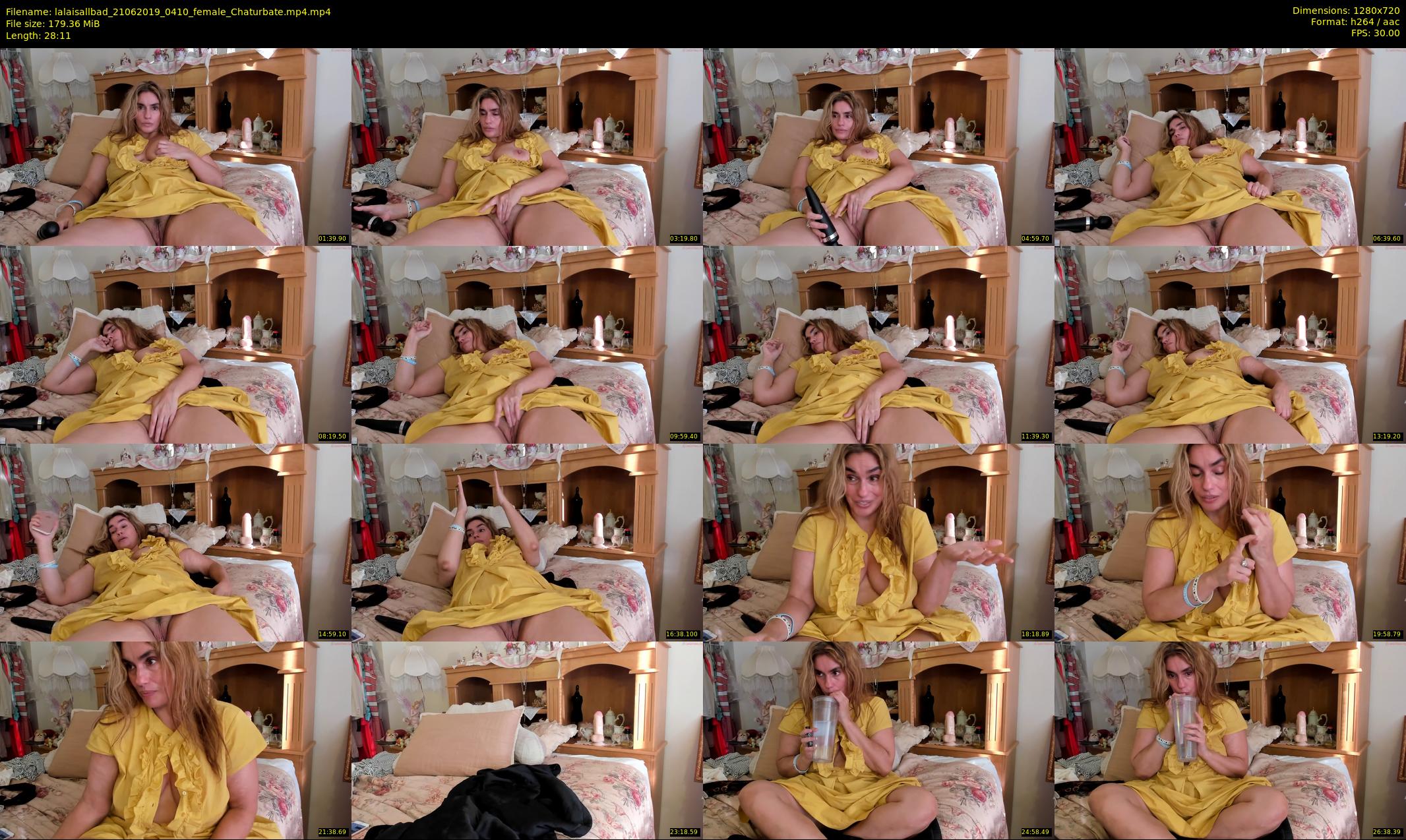 lalaisallbad — 29 minute Chaturbate female cam show recording, 720p, Jun 21, 2019