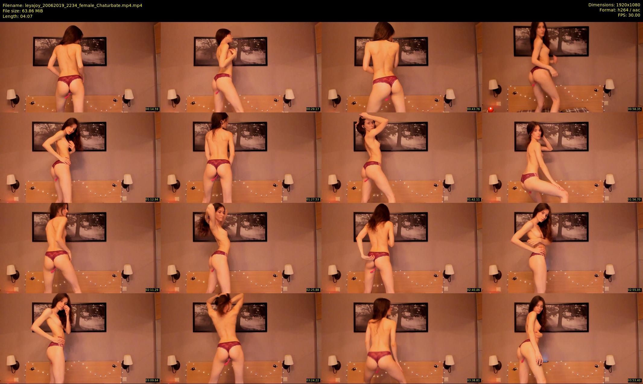 leyajoy — 5 minute Chaturbate female cam show recording, 1080p, Jun 20, 2019