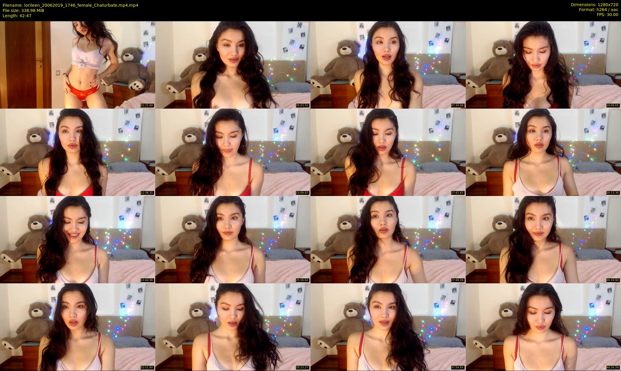 lorileen — 43 minute Chaturbate female cam show recording, 720p, Jun 20, 2019