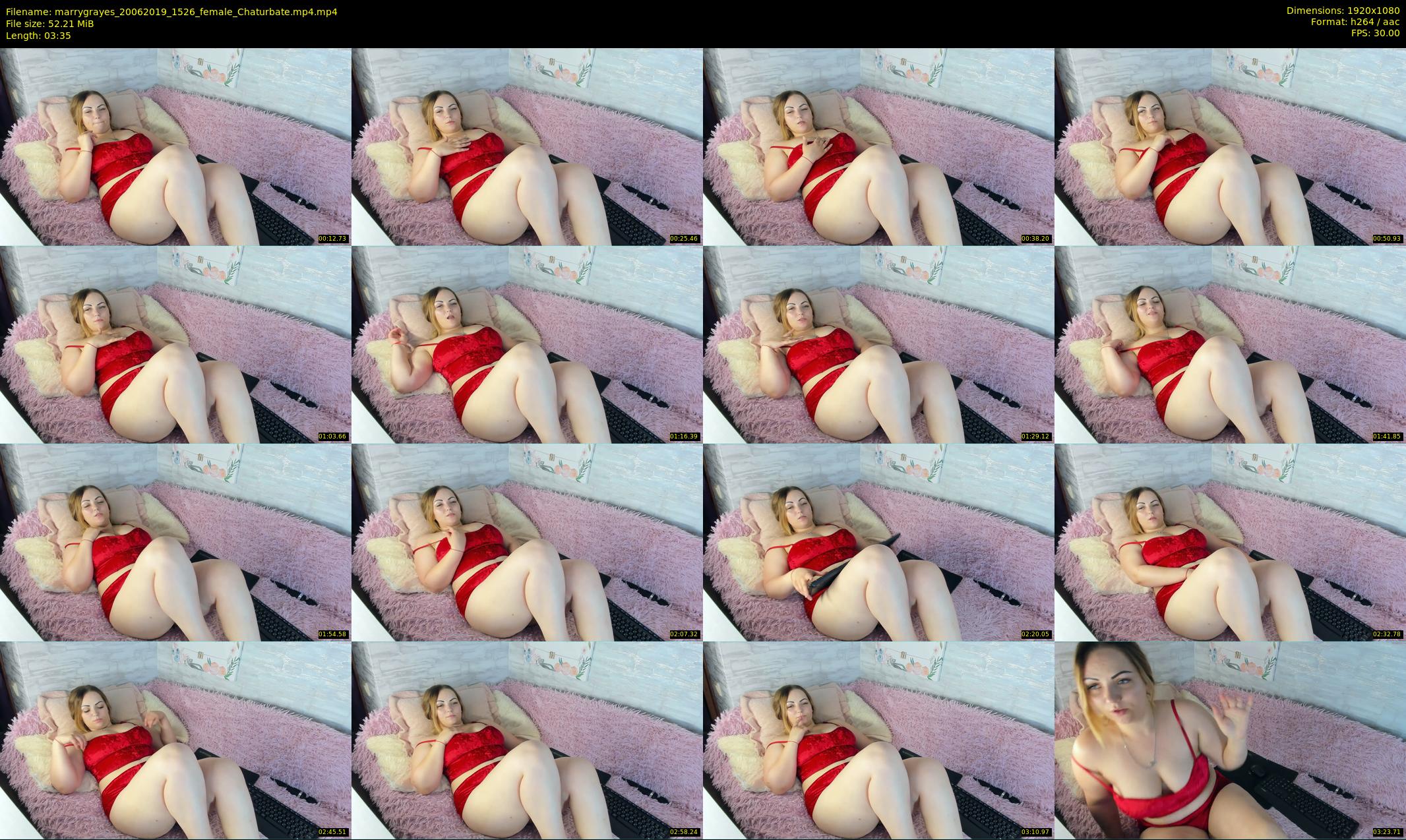 marrygrayes — 4 minute Chaturbate female cam show recording, 1080p, Jun 20, 2019