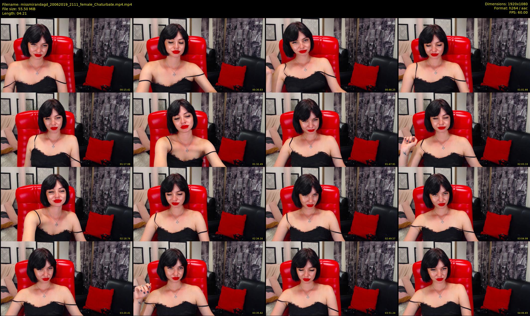 missmirandagd — 5 minute Chaturbate female cam show recording, 1080p, Jun 20, 2019