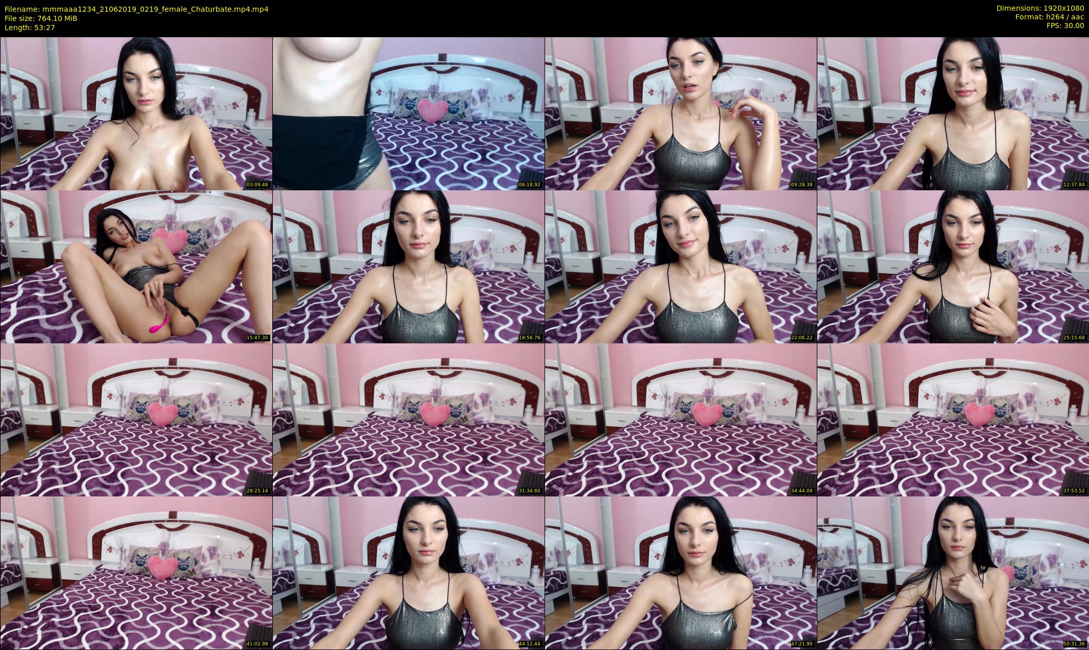 mmmaaa1234 — 54 minute Chaturbate female cam show recording, 1080p, Jun 21, 2019