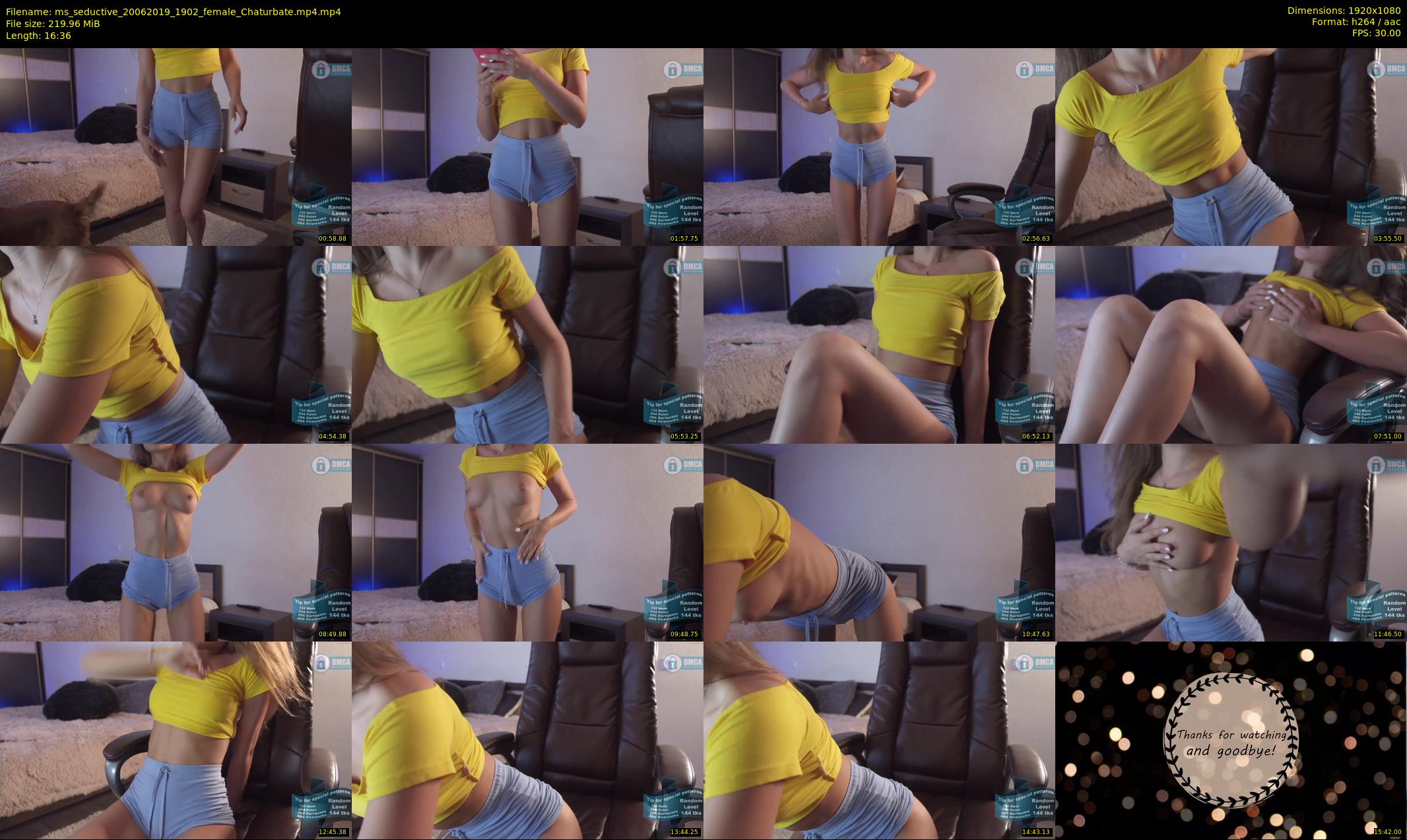 ms_seductive — 17 minute Chaturbate female cam show recording, 1080p, Jun 20, 2019