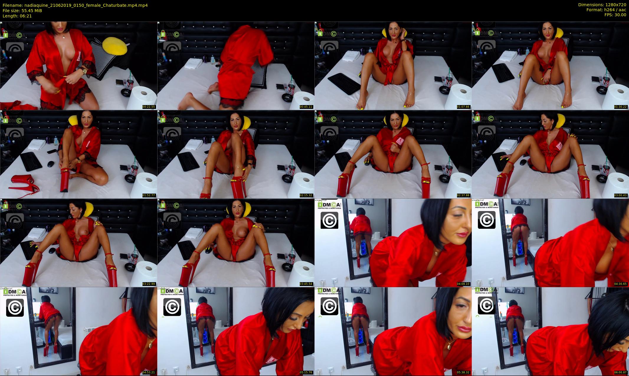 nadiaquine — 7 minute Chaturbate female cam show recording, 720p, Jun 21, 2019