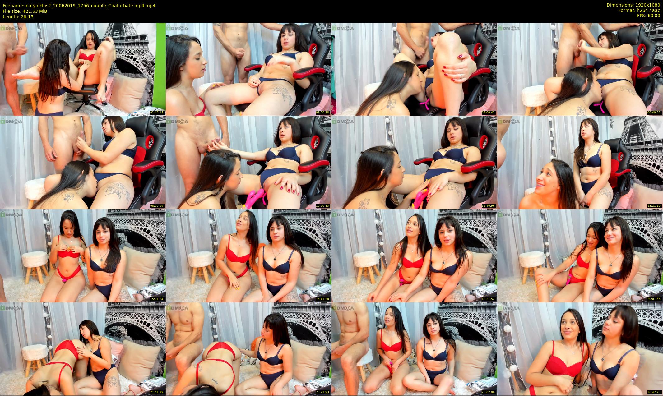 natyniklos2 — 29 minute Chaturbate couple cam show recording, 1080p, Jun 20, 2019