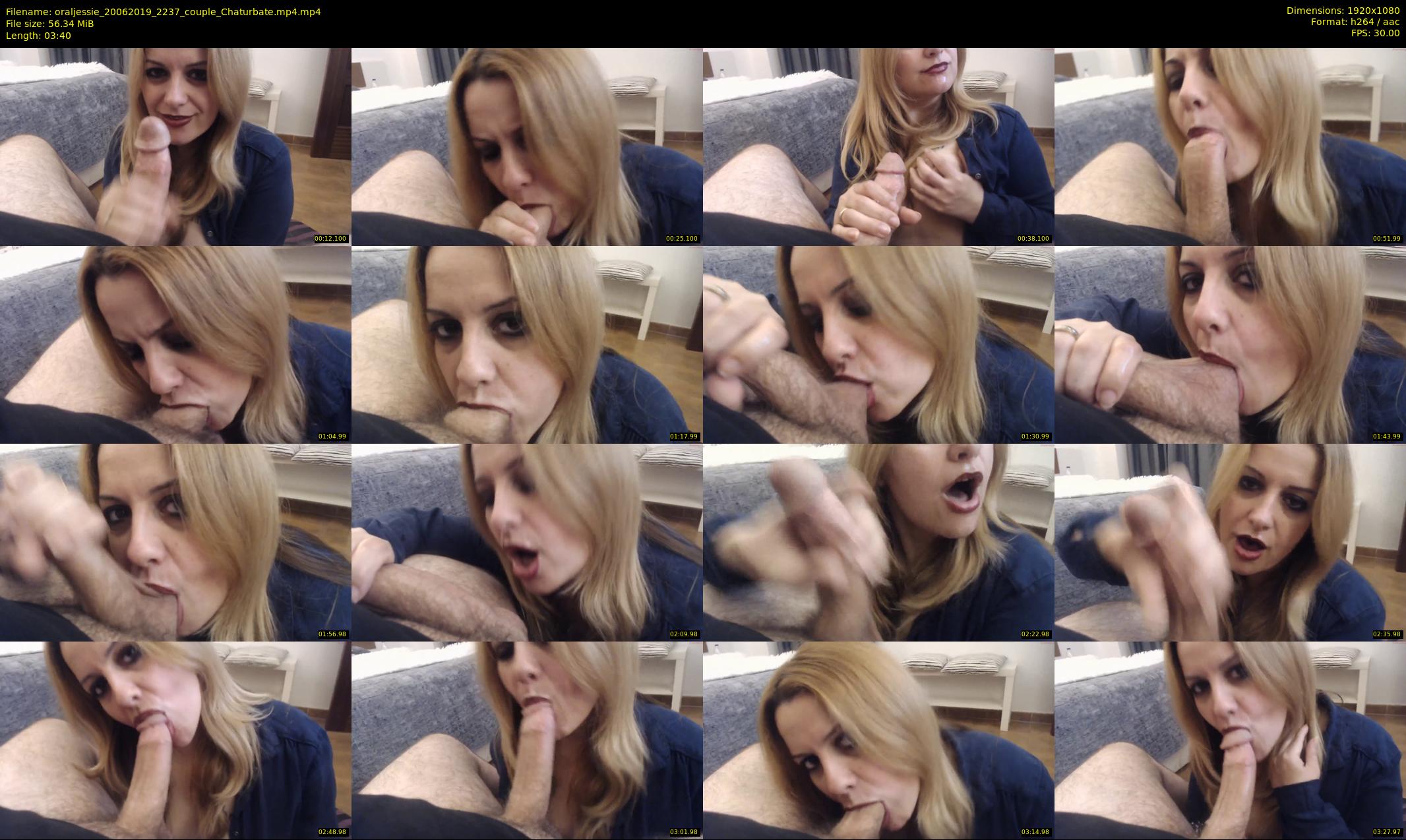 oraljessie — 4 minute Chaturbate couple cam show recording, 1080p, Jun 20, 2019
