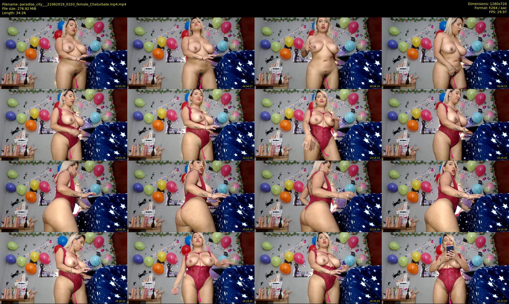 paradise_city__ — 35 minute Chaturbate female cam show recording, 720p, Jun 21, 2019