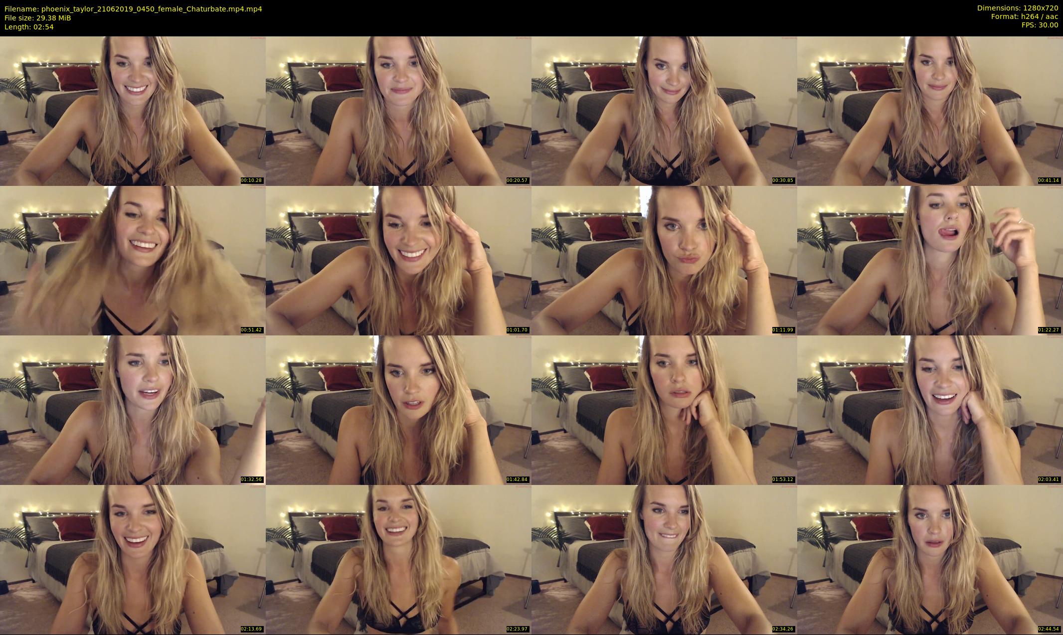phoenix_taylor — 3 minute Chaturbate female cam show recording, 720p, Jun 21, 2019