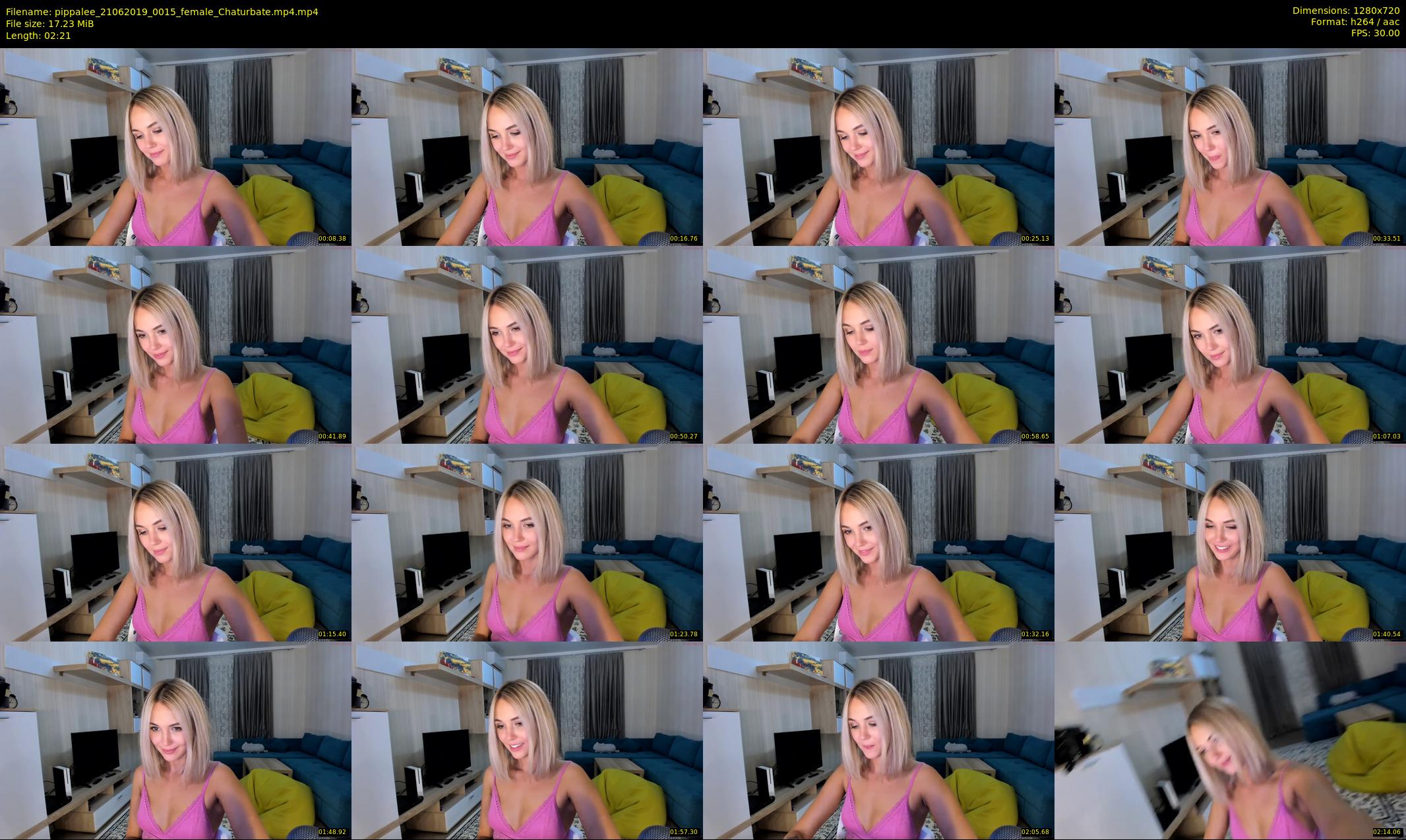 pippalee — 3 minute Chaturbate female cam show recording, 720p, Jun 21, 2019