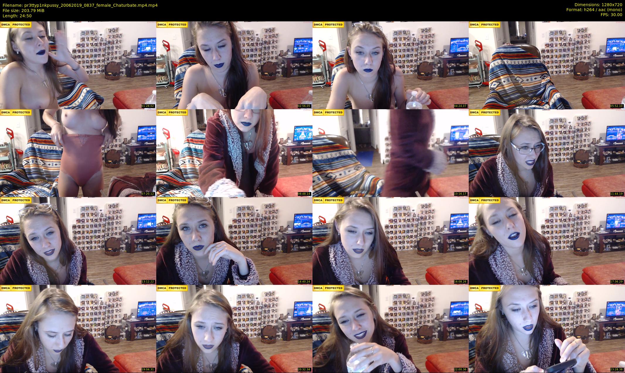 pr3ttyp1nkpussy — 25 minute Chaturbate couple cam show recording, 720p, Jun 20, 2019