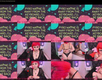 pyrowayne — 57 minute Chaturbate female cam show recording, 720p, Jun 21, 2019