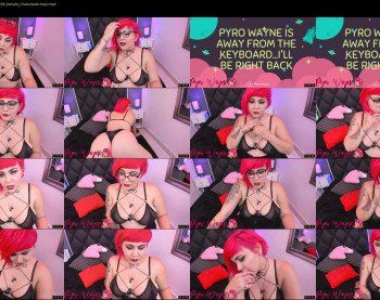 pyrowayne — 57 minute Chaturbate female cam show recording, 720p, Jun 21, 2019