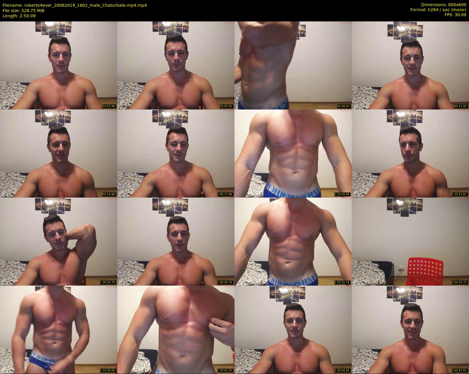 roberto4ever — 171 minute Chaturbate male cam show recording, 480p, Jun 20, 2019
