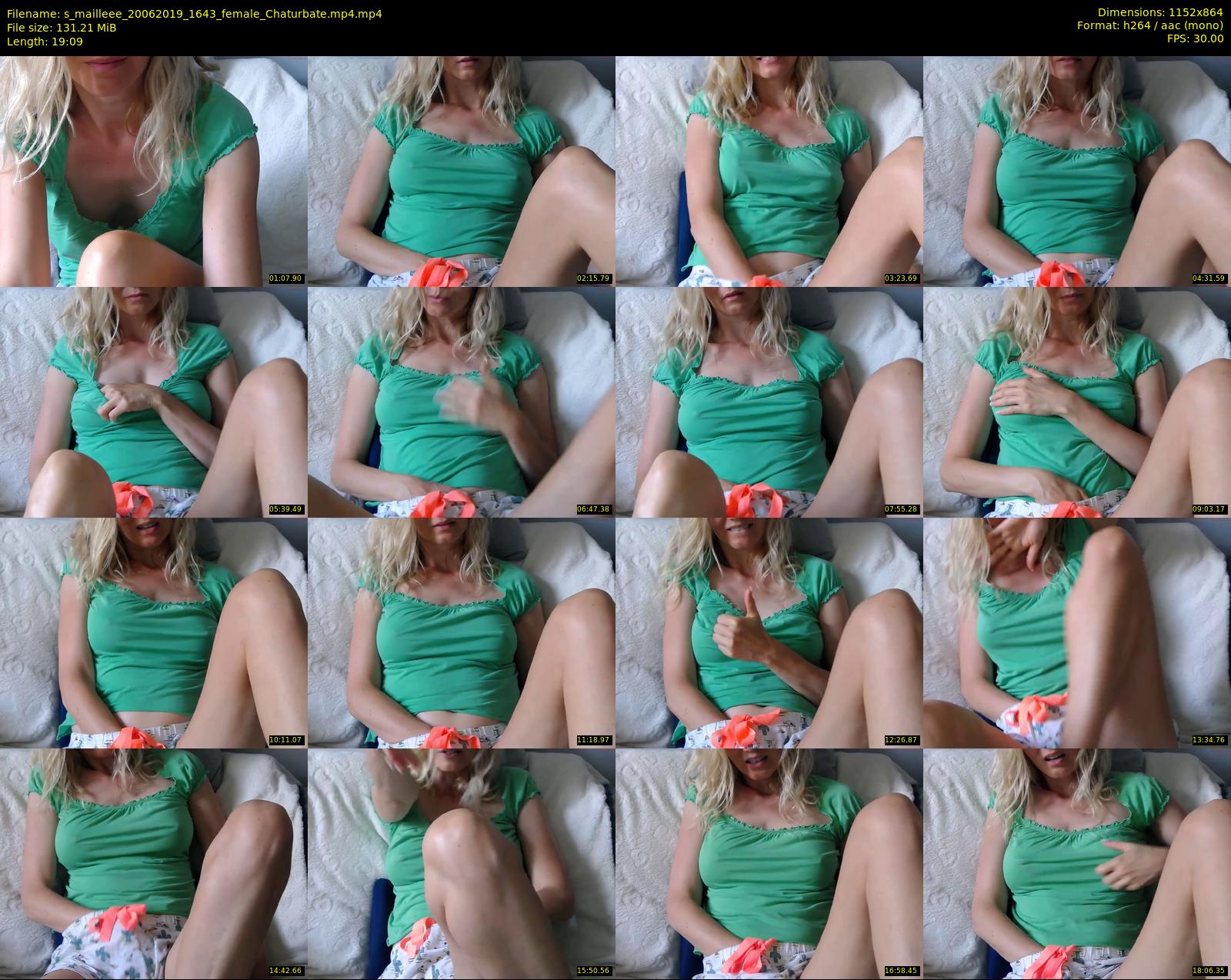 s_mailleee — 20 minute Chaturbate female cam show recording, 720p, Jun 20, 2019