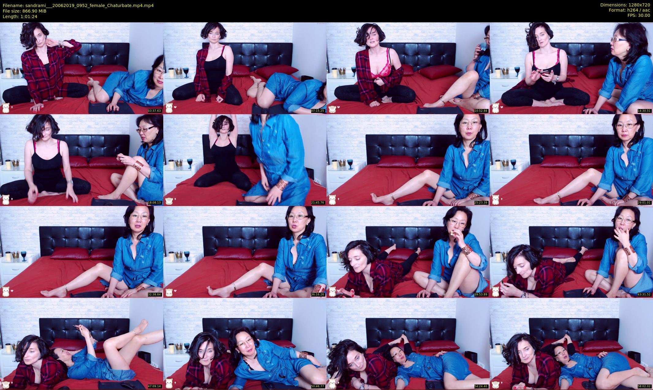 sandrami__ — 62 minute Chaturbate female cam show recording, 720p, Jun 20, 2019