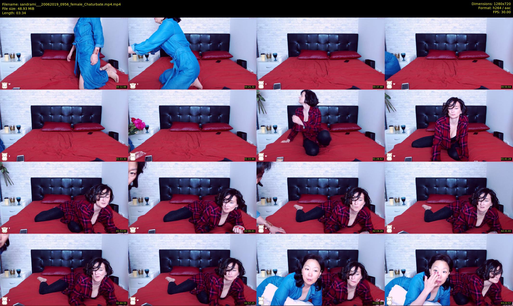 sandrami__ — 4 minute Chaturbate female cam show recording, 720p, Jun 20, 2019