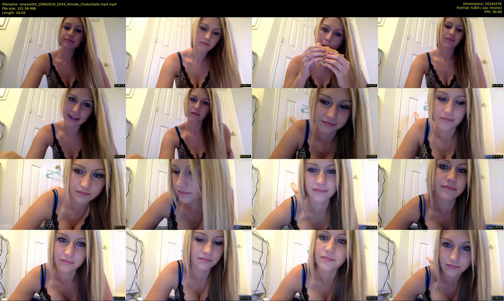 smexxii93 — 19 minute Chaturbate female cam show recording, 480p, Jun 20, 2019